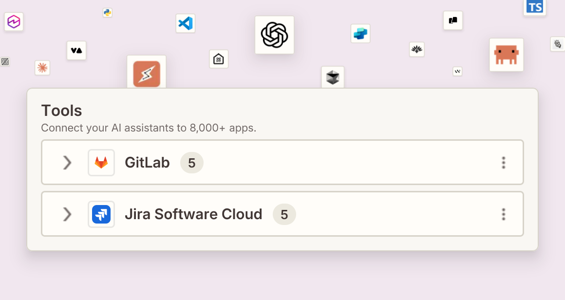 Project management board with synced task updates